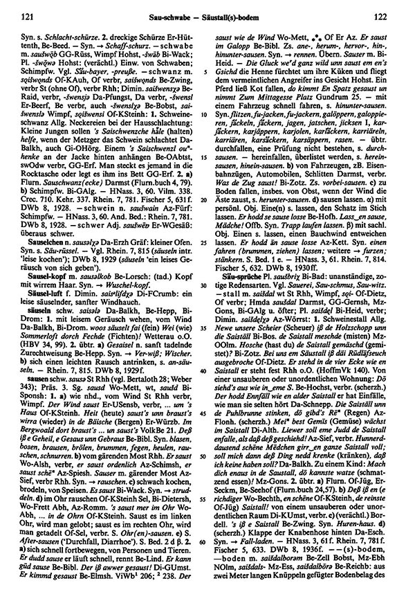 Page View: Volume 5, Columns 121–122