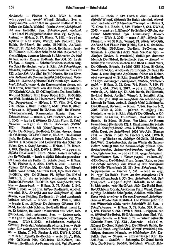 Seitenanzeige: Band 5, Spalten 157–158