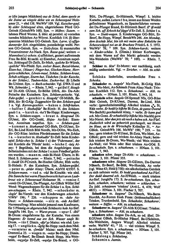 Click to enlarge Page View: Volume 5, Columns 203–204