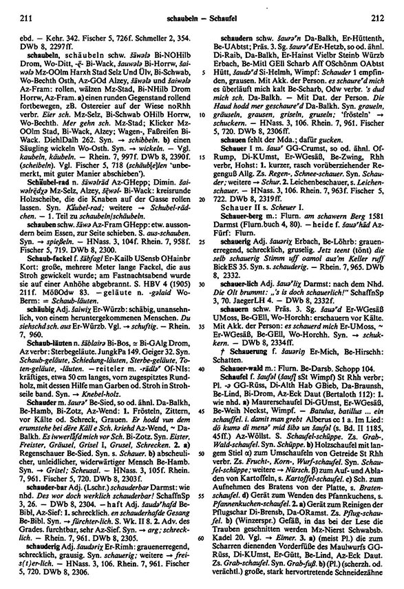 Page View: Volume 5, Columns 211–212