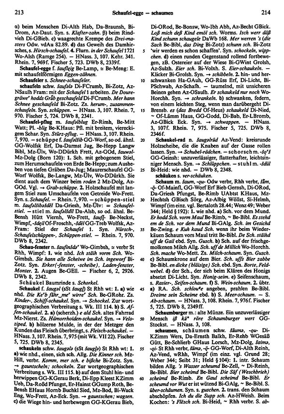 Page View: Volume 5, Columns 213–214