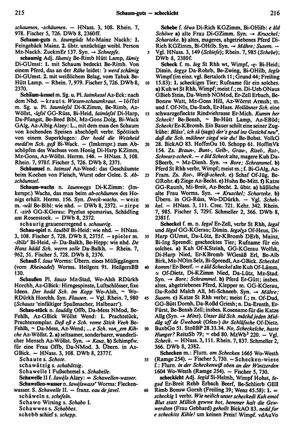 Page View: Volume 5, Columns 215–216