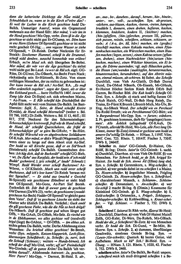 Seitenanzeige: Band 5, Spalten 233–234