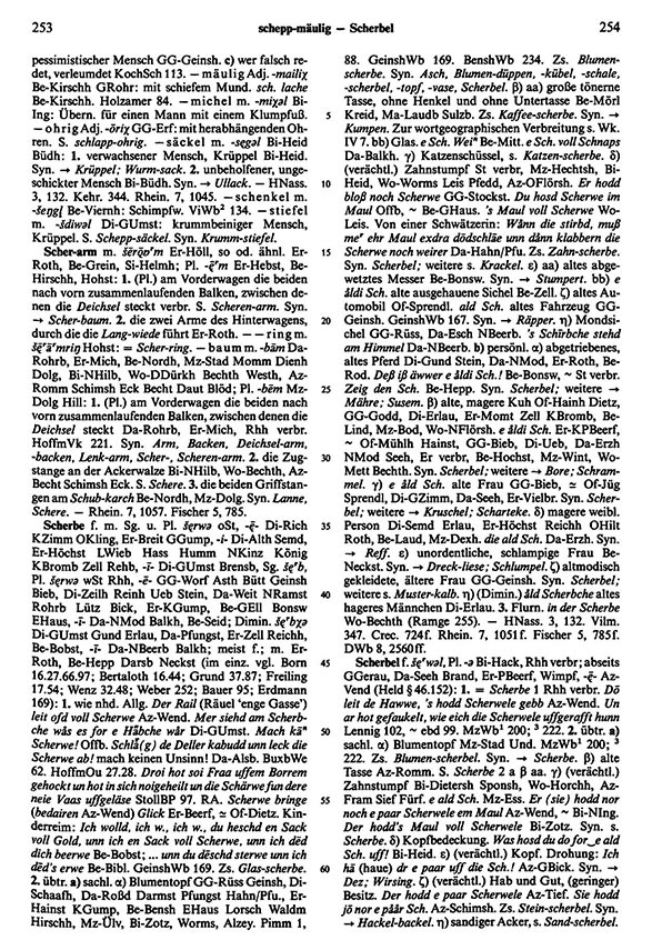 Click to enlarge Page View: Volume 5, Columns 253–254