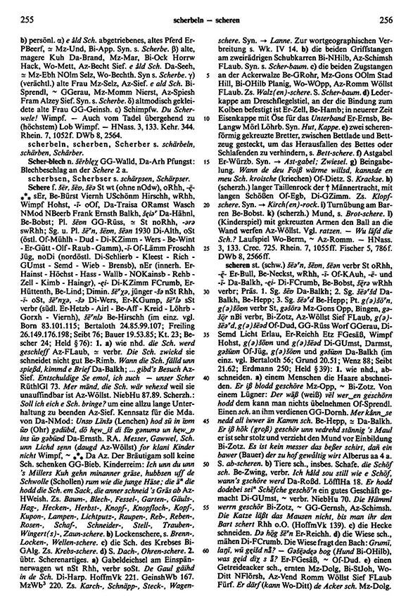 Click to enlarge Page View: Volume 5, Columns 255–256