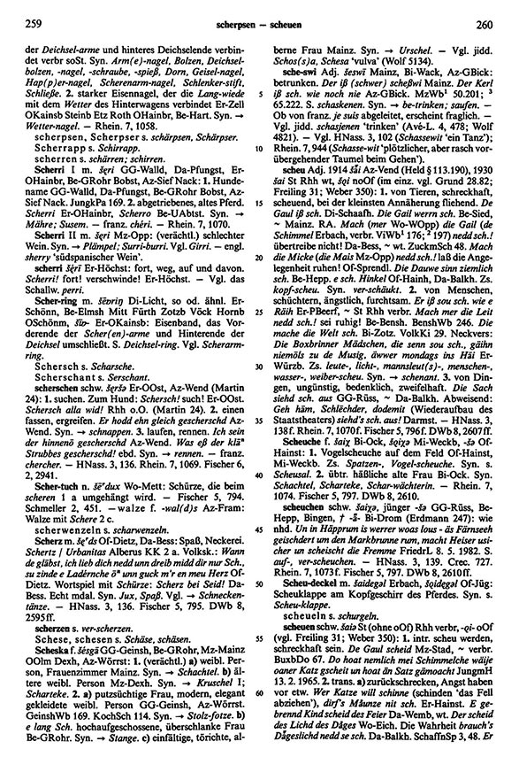 Page View: Volume 5, Columns 259–260