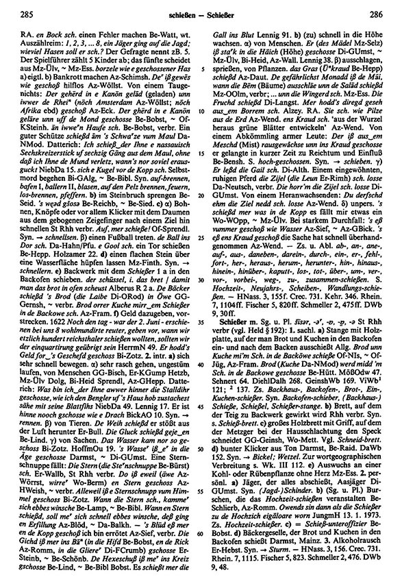 Seitenanzeige: Band 5, Spalten 285–286
