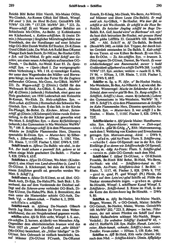 Page View: Volume 5, Columns 289–290
