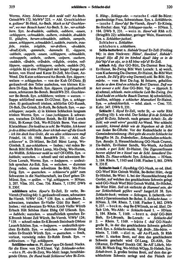 Seitenanzeige: Band 5, Spalten 319–320