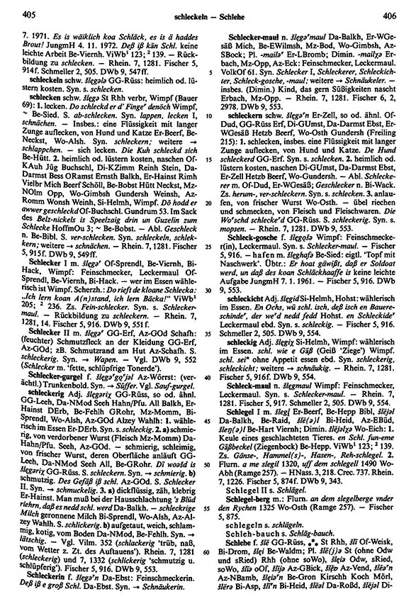 Seitenanzeige: Band 5, Spalten 405–406