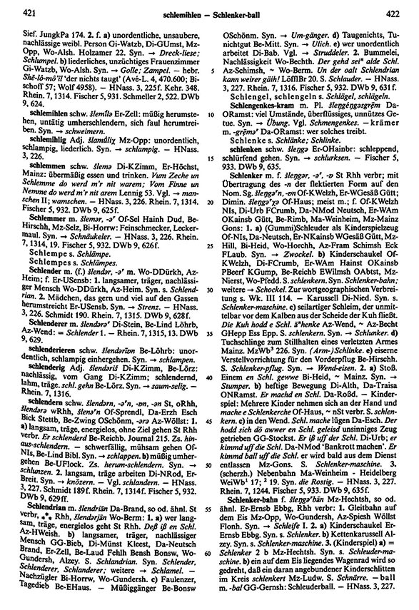 Page View: Volume 5, Columns 421–422