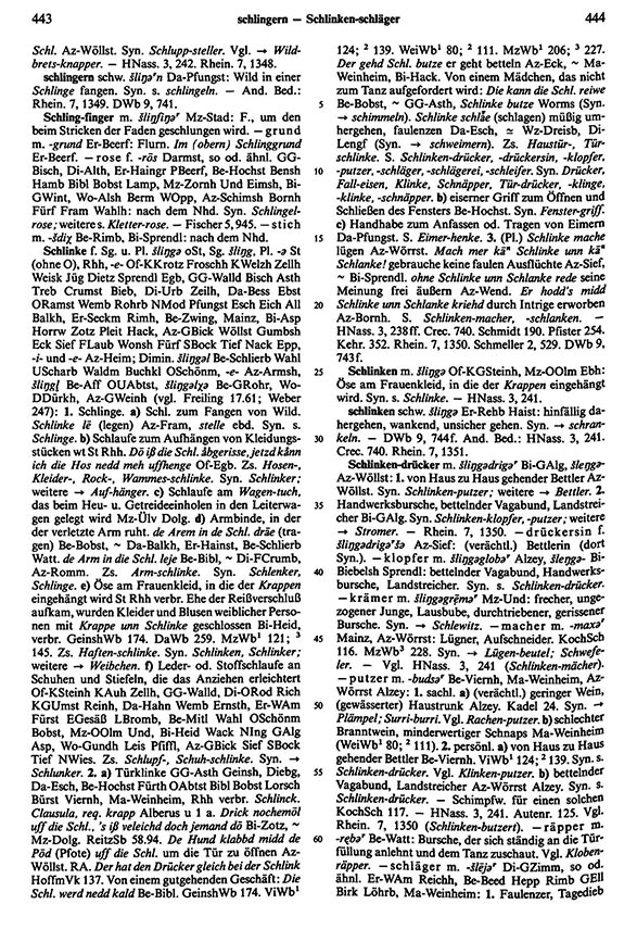 Seitenanzeige: Band 5, Spalten 443–444