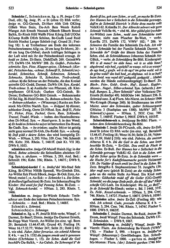 Click to enlarge Page View: Volume 5, Columns 523–524