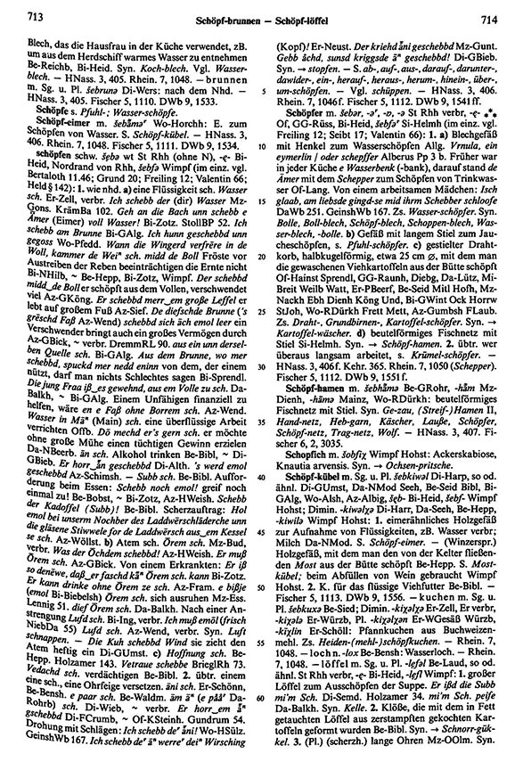 Click to enlarge Page View: Volume 5, Columns 713–714