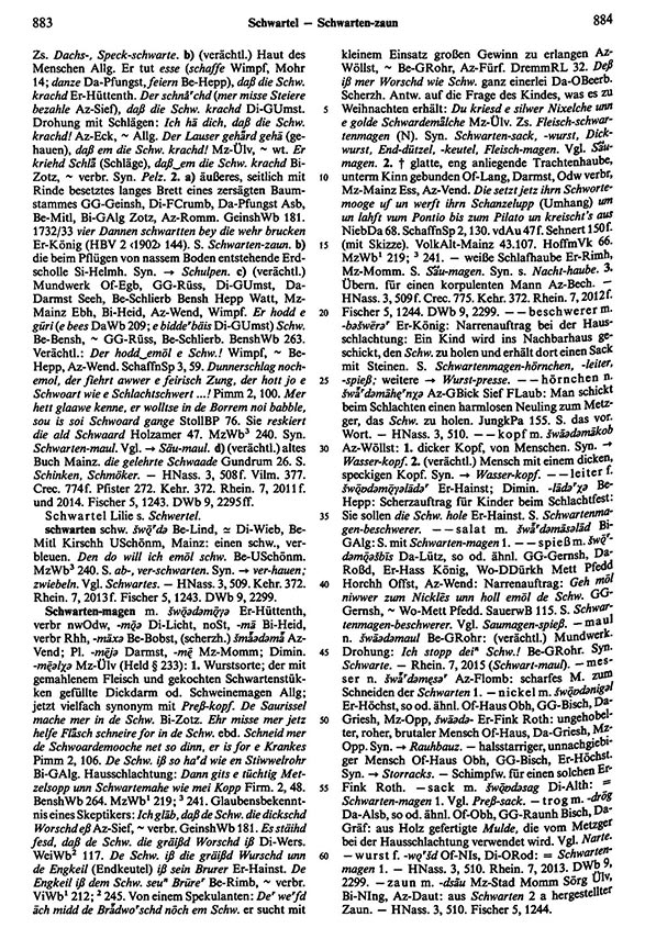 Click to enlarge Page View: Volume 5, Columns 883–884