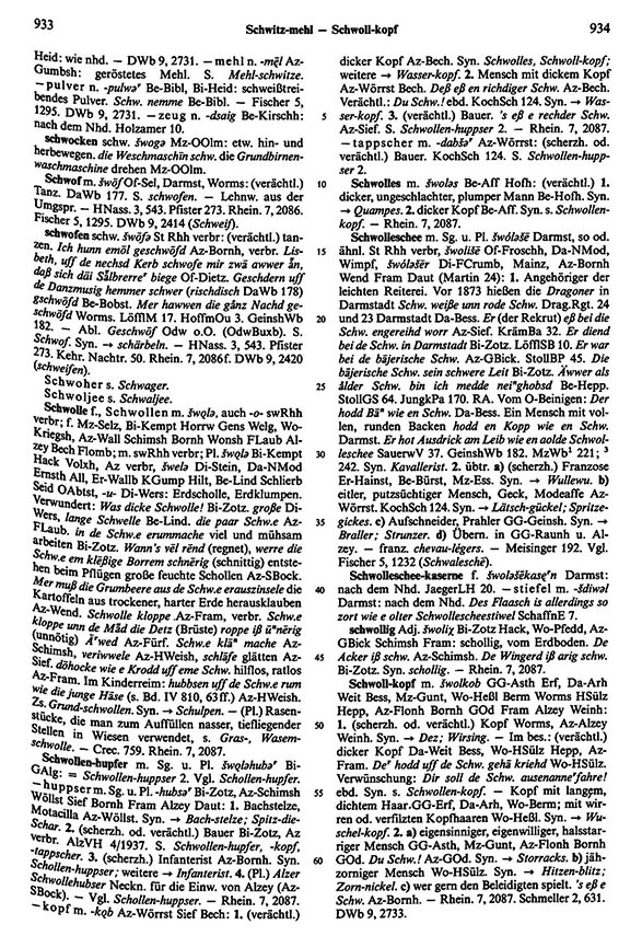 Page View: Volume 5, Columns 933–934