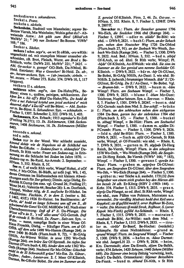 Page View: Volume 5, Columns 945–946
