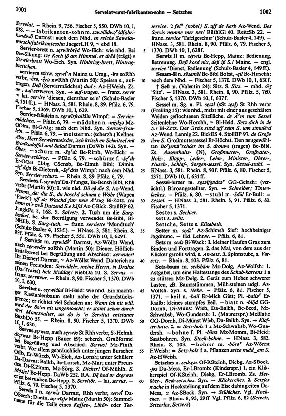 Page View: Volume 5, Columns 1001–1002