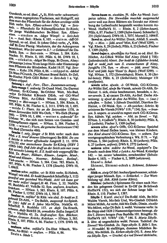 Click to enlarge Page View: Volume 5, Columns 1009–1010