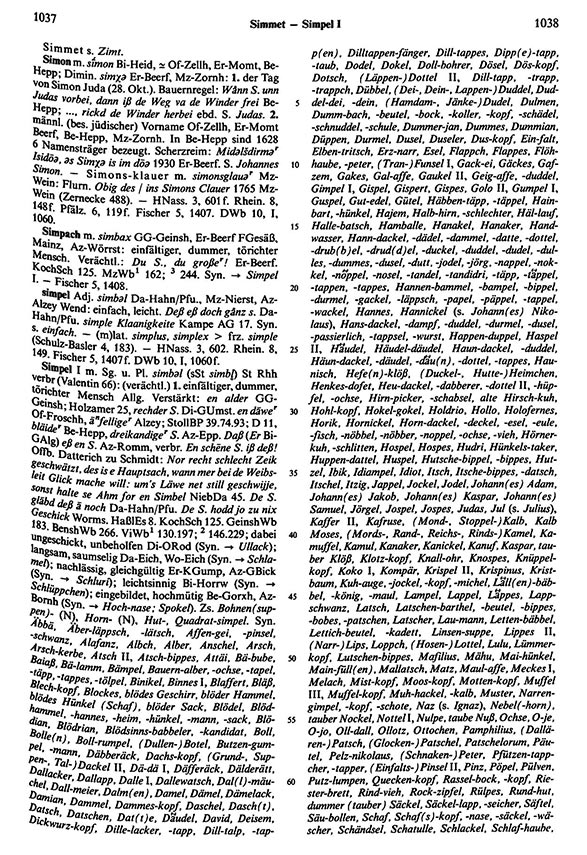Page View: Volume 5, Columns 1037–1038