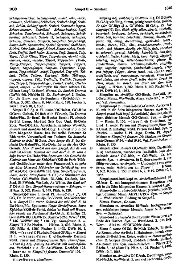 Page View: Volume 5, Columns 1039–1040