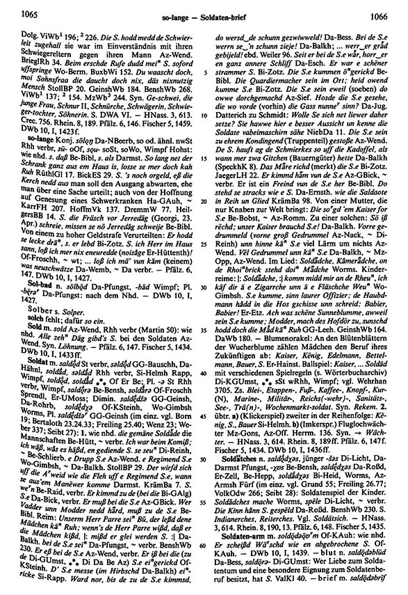Click to enlarge Page View: Volume 5, Columns 1065–1066