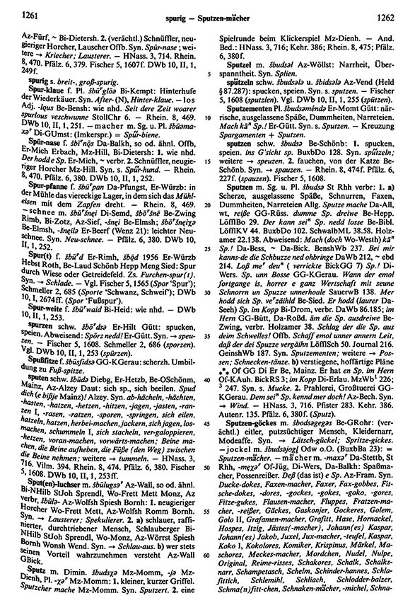 Click to enlarge Page View: Volume 5, Columns 1261–1262