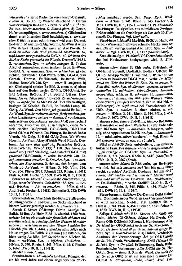 Page View: Volume 5, Columns 1323–1324