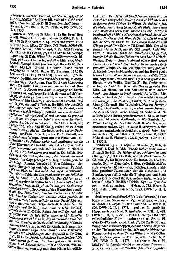 Page View: Volume 5, Columns 1353–1354