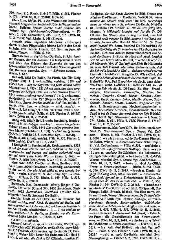 Page View: Volume 5, Columns 1405–1406