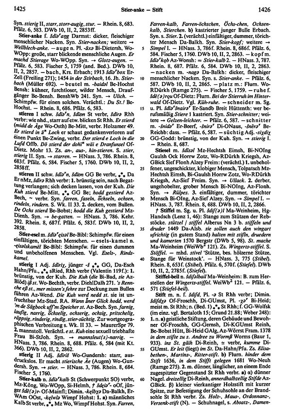 Zum Vergrößern bitte klicken Seitenanzeige: Band 5, Spalten 1425–1426