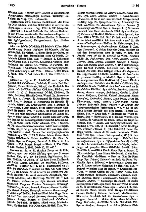 Zum Vergrößern bitte klicken Seitenanzeige: Band 5, Spalten 1485–1486