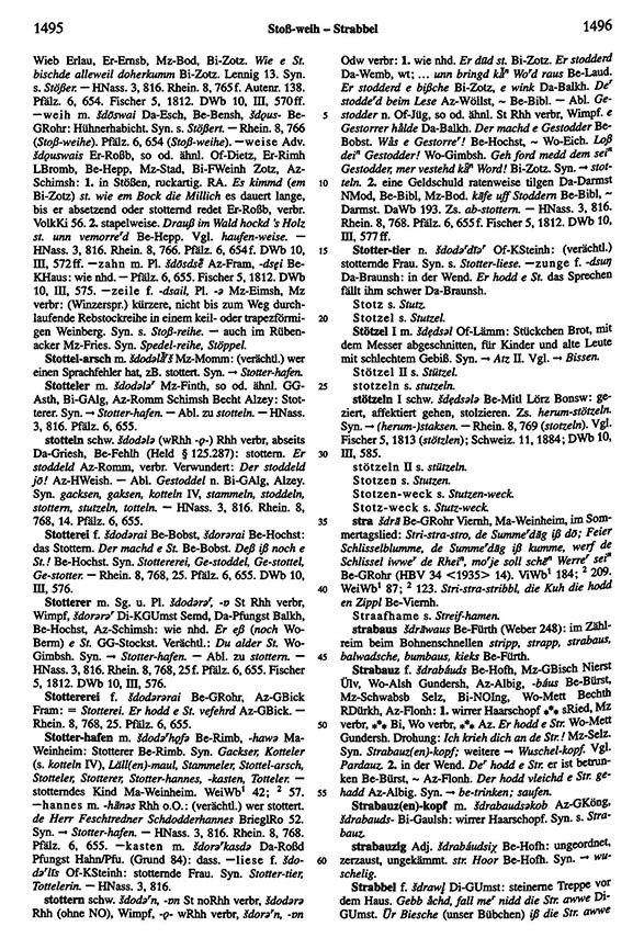 Page View: Volume 5, Columns 1495–1496