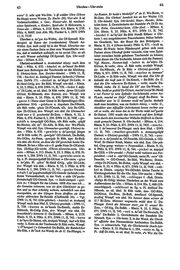 Seitenanzeige: Band 6, Spalten 43–44
