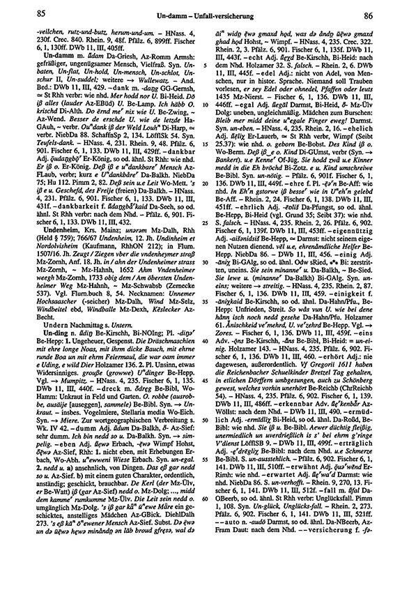 Page View: Volume 6, Columns 85–86