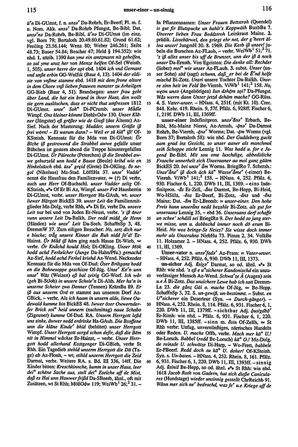Seitenanzeige: Band 6, Spalten 115–116