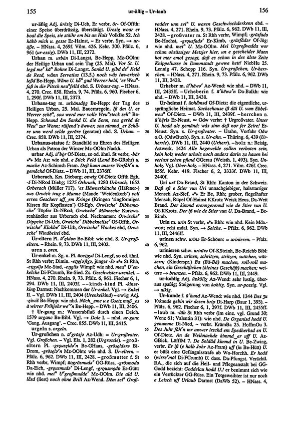Zum Vergrößern bitte klicken Seitenanzeige: Band 6, Spalten 155–156