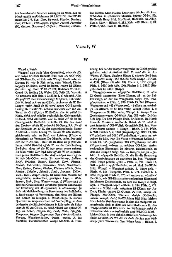 Seitenanzeige: Band 6, Spalten 167–168