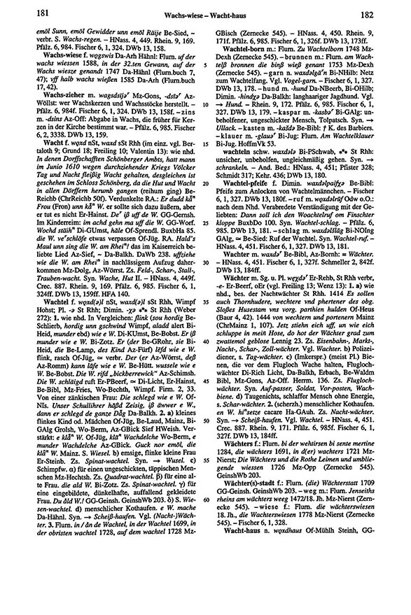 Seitenanzeige: Band 6, Spalten 181–182