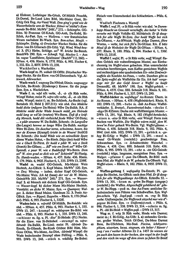 Zum Vergrößern bitte klicken Seitenanzeige: Band 6, Spalten 189–190