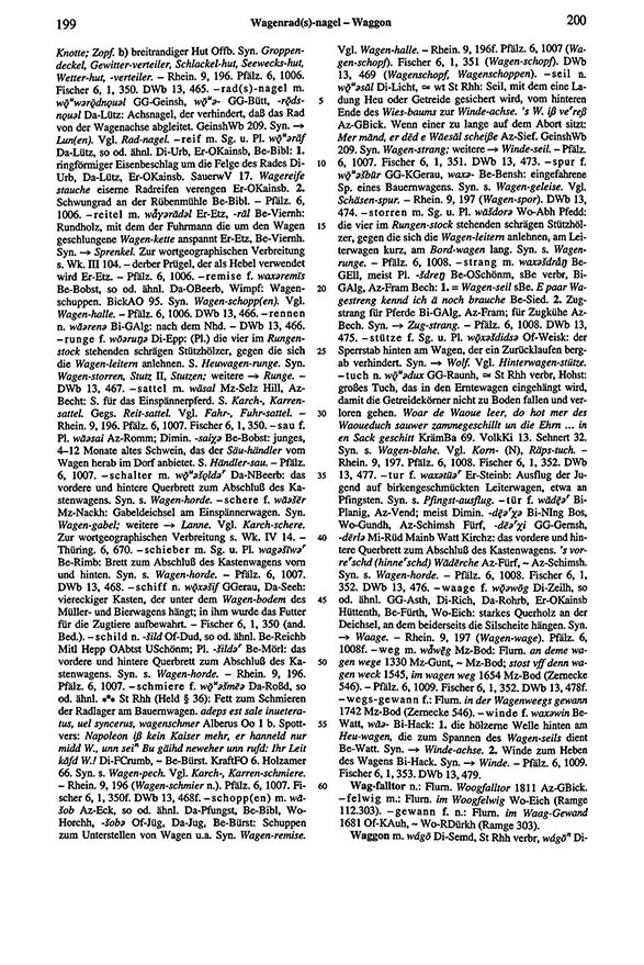 Seitenanzeige: Band 6, Spalten 199–200