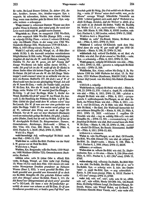Page View: Volume 6, Columns 203–204