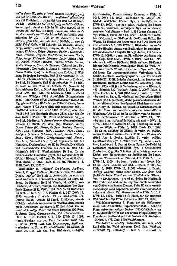 Page View: Volume 6, Columns 213–214