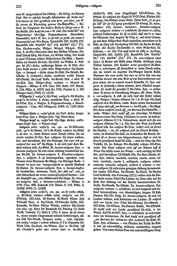 Page View: Volume 6, Columns 223–224