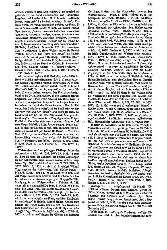 Page View: Volume 6, Columns 231–232