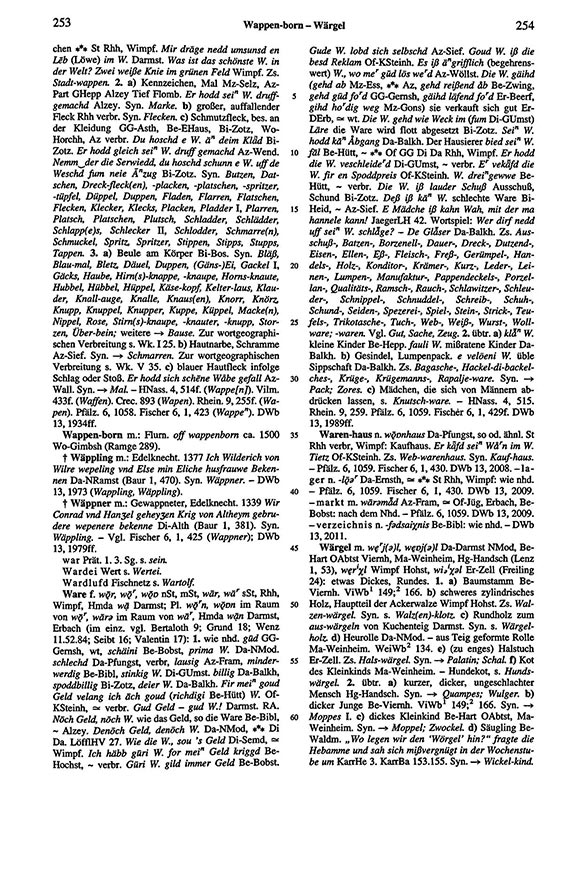 Page View: Volume 6, Columns 253–254