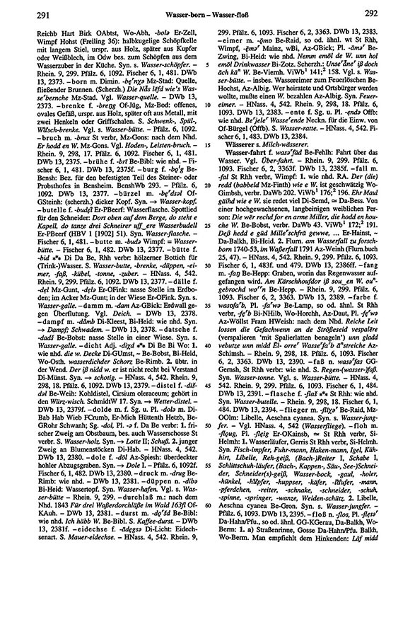 Page View: Volume 6, Columns 291–292