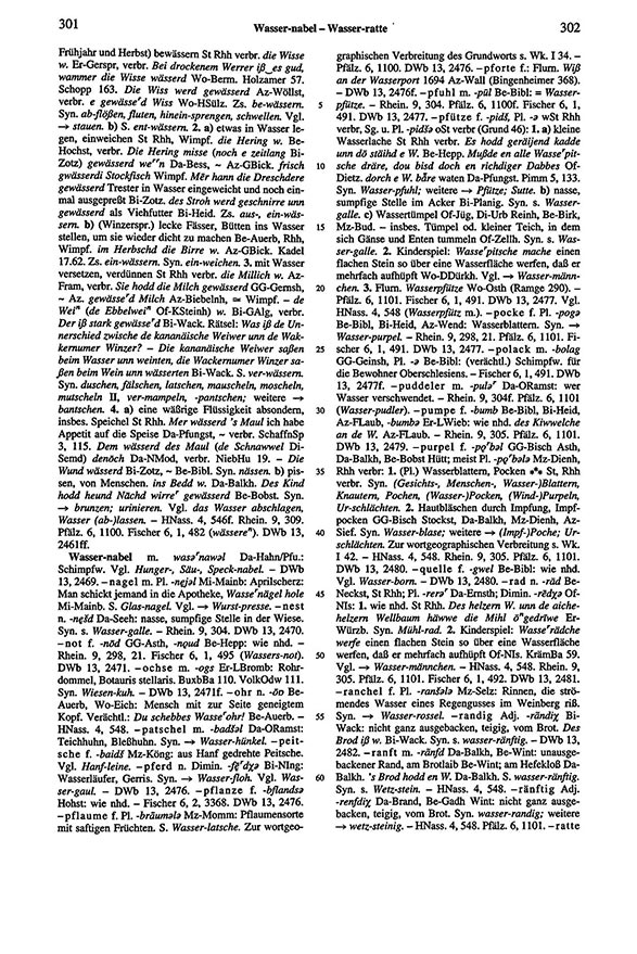 Seitenanzeige: Band 6, Spalten 301–302