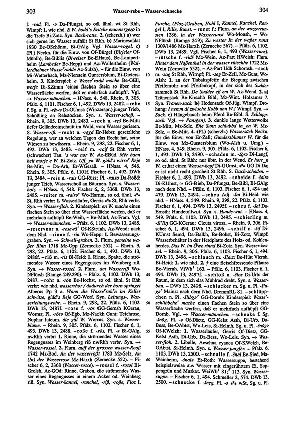 Page View: Volume 6, Columns 303–304