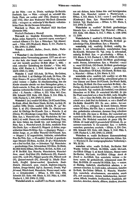 Click to enlarge Page View: Volume 6, Columns 311–312